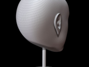 mannequin head 3D मॉडल