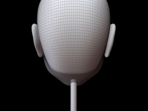 mannequin head 3D मॉडल
