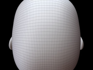 mannequin head 3D मॉडल