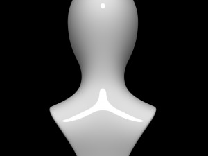 mannequin head Modello 3D