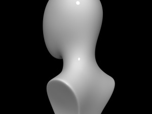 mannequin head Modello 3D
