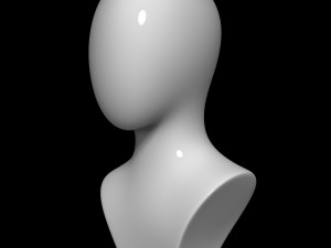 mannequin head Modello 3D