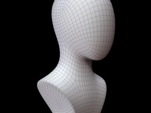 mannequin head 3D Model