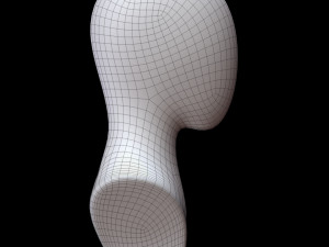mannequin head Modello 3D