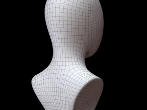 mannequin head Modello 3D