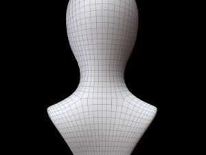 mannequin head Modello 3D