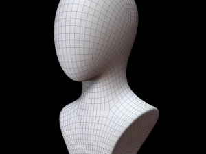 mannequin head 3D Model