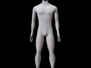 mannequin male 3D Model