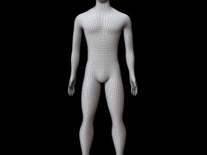 mannequin male 3D Model