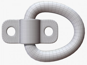 wall anchor 3D मॉडल