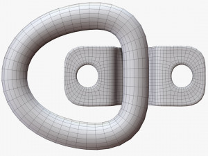 wall anchor 3D मॉडल