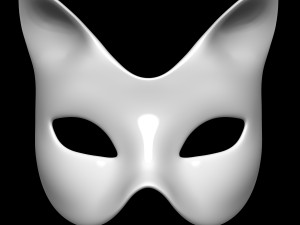 cat mask 3D 모델