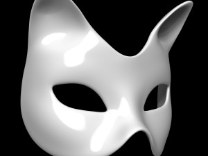 cat mask Model 3D