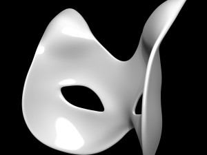 cat mask Model 3D