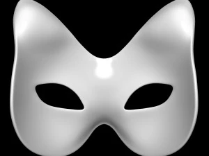 cat mask 3D Model
