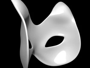 cat mask 3D Model