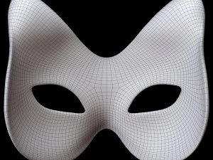 cat mask 3D Model