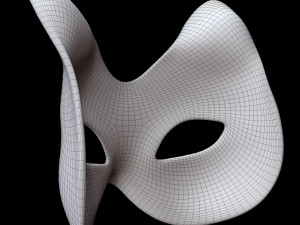 cat mask Model 3D