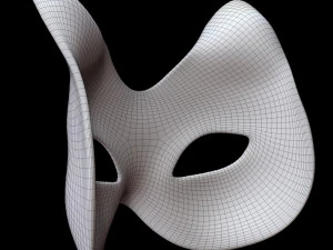 cat mask 3D Model