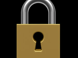 Padlock 3D Model