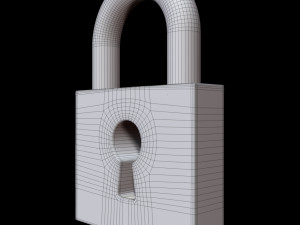 Padlock 3D Модель