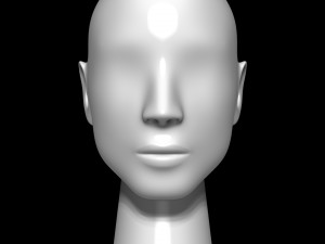Mannequin head 3D 모델