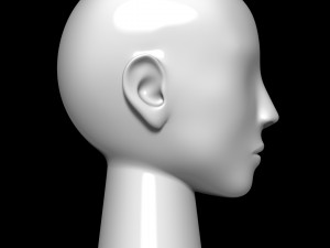 Mannequin head 3D Model