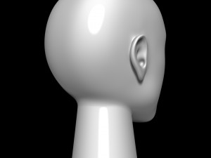 Mannequin head 3D Model