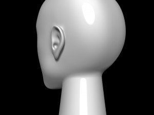Mannequin head 3D Model