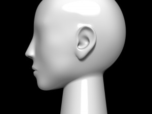 Mannequin head 3D Model