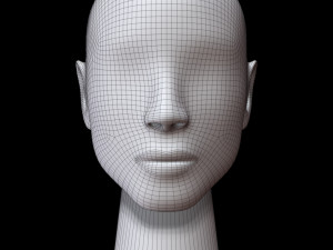 Mannequin head 3D Model