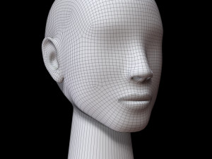 Mannequin head 3D Model