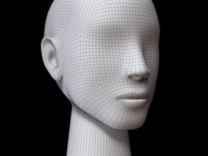 Mannequin head 3D Model