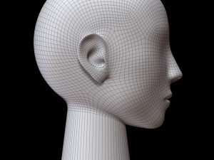 Mannequin head 3D Model