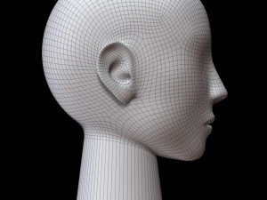 Mannequin head 3D Model