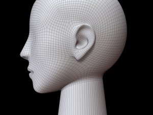 Mannequin head 3D Model