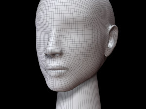 Mannequin head 3D Model