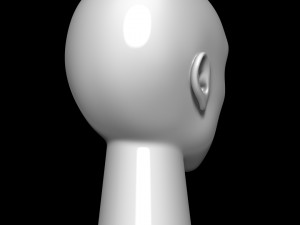 Mannequin head Modello 3D