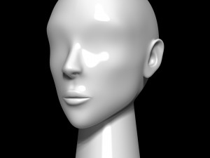 Mannequin head Modello 3D