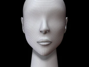 Mannequin head 3D Model