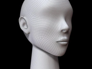 Mannequin head 3D Model