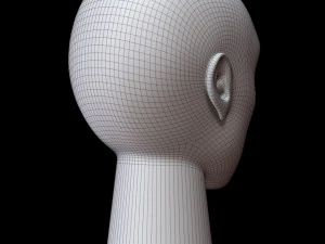 Mannequin head 3D Model