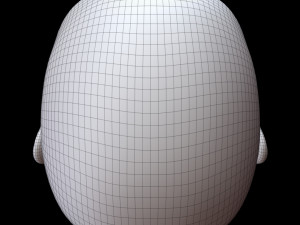 Mannequin head Modello 3D