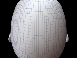 Mannequin head 3D Model