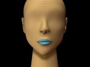 Mannequin head 3D Model