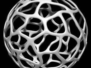 Sphere Voronoi 3D Model