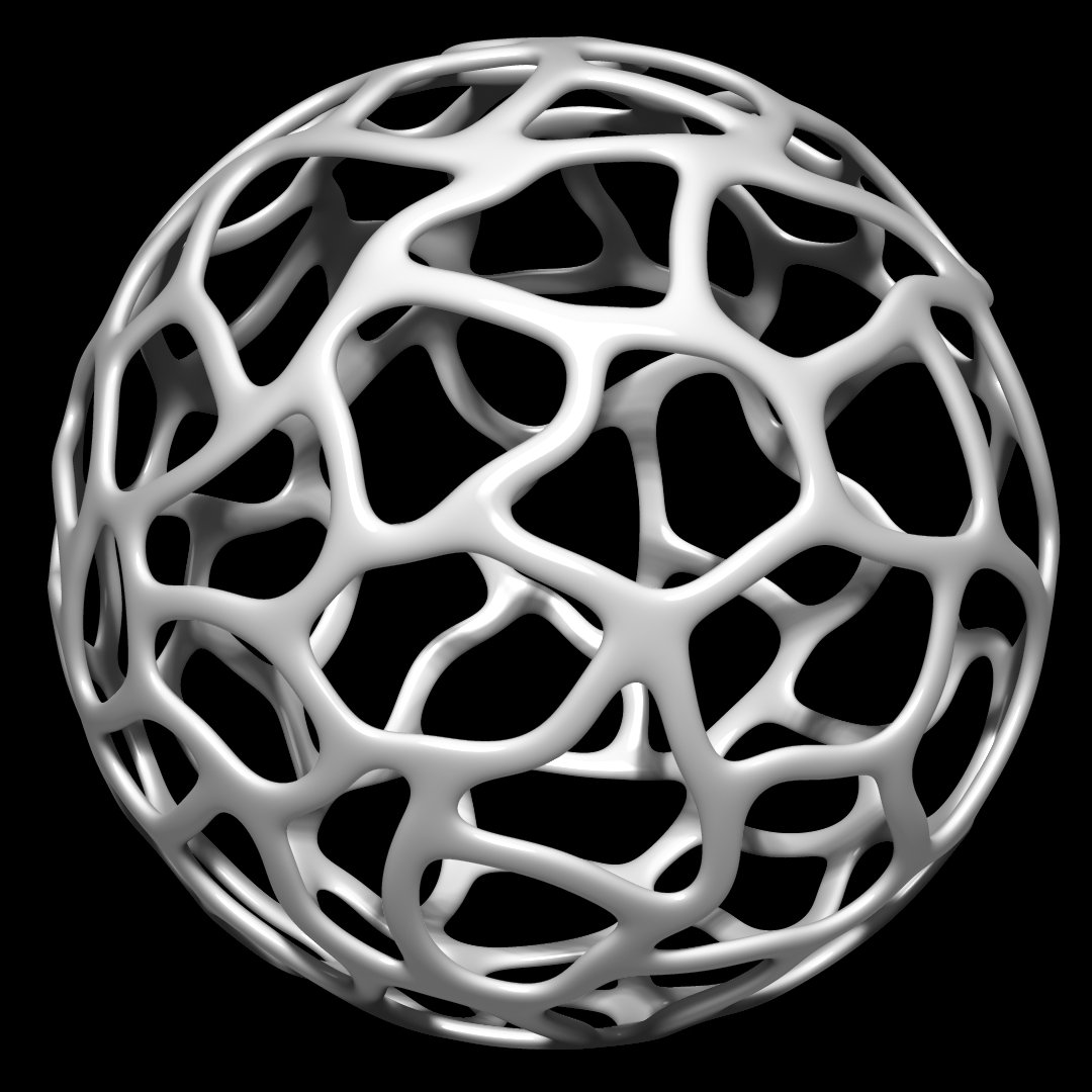 3d модель сферы