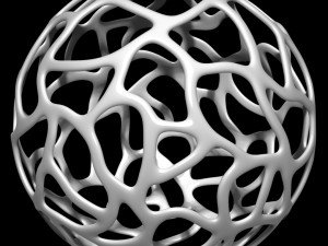 Sphere Voronoi 3D Model