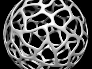 Sphere Voronoi 3D Model