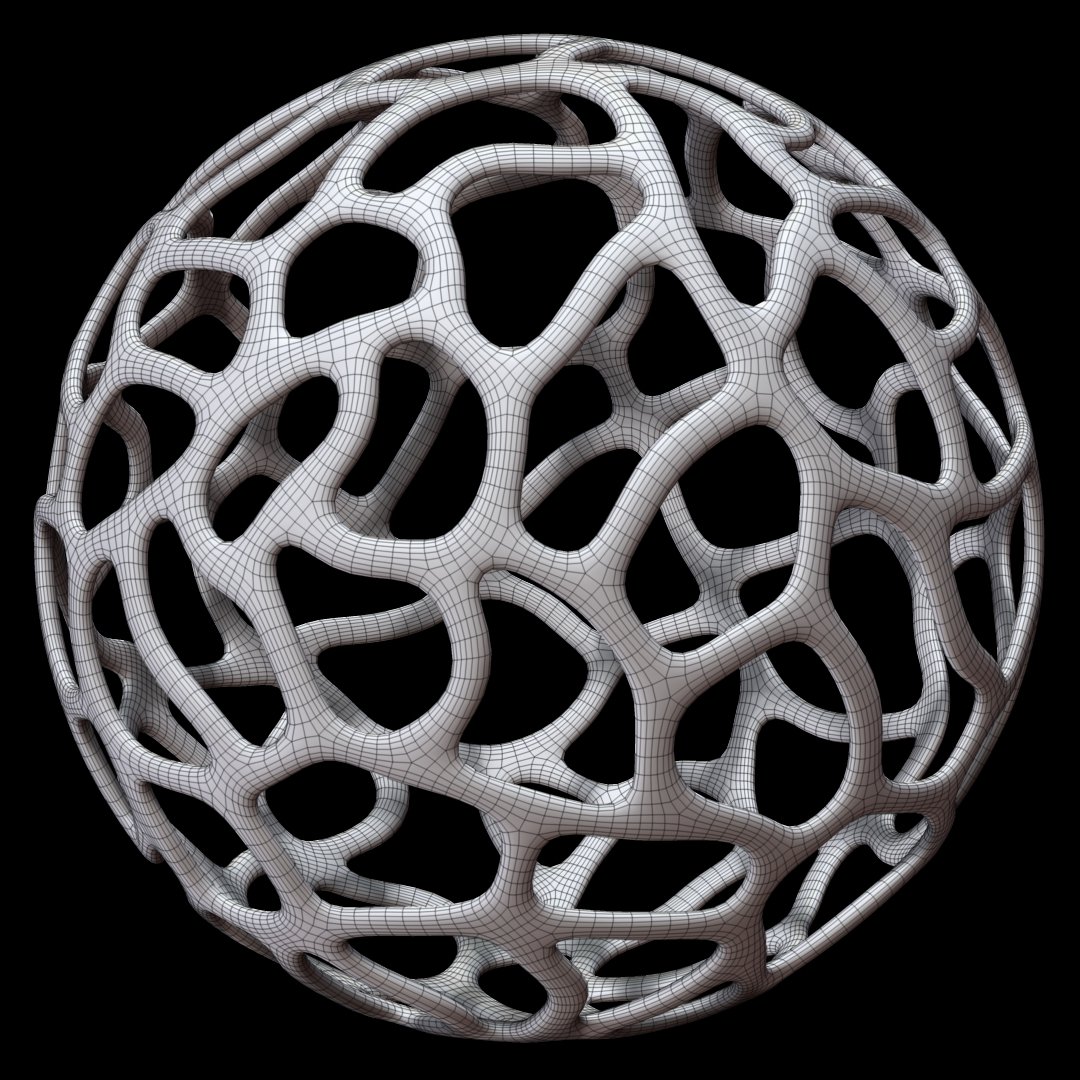 3d модель сферы
